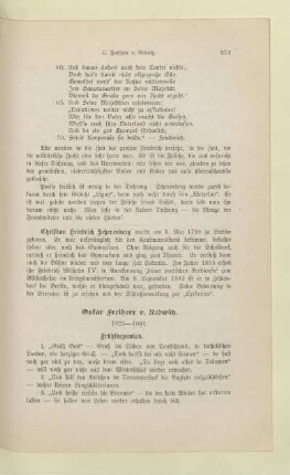 Oskar Freiherr v. Redwitz