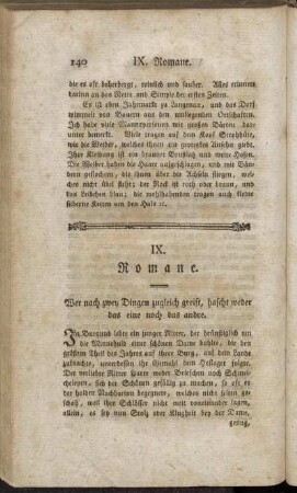 IX. Romane.