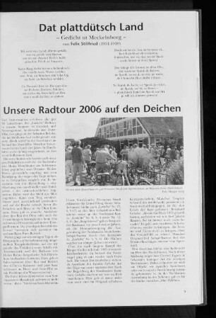 Unsere Radtour 2006 auf den Deichen