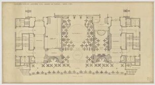 Flughafen Tempelhof Gaststätte 5.OG Empore und Tanzsaal