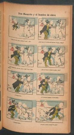 Don Mamerto y el hombre de nieve - [Cómic]