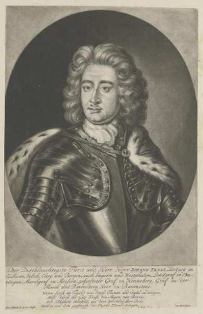 Bildnis des Johann Ernst III. von Sachsen-Weimar