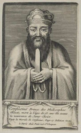 Bildnis des Confucius