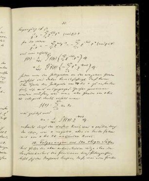 10. Folgerungen aus den obigen Sätzen