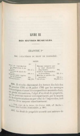 Chapitre Ier. Des caractères du droit de propriété