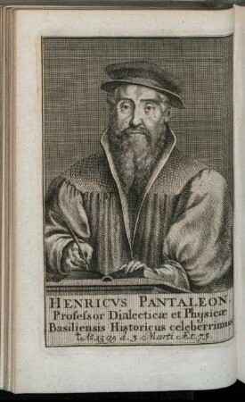 Henricus Pantaleon.
