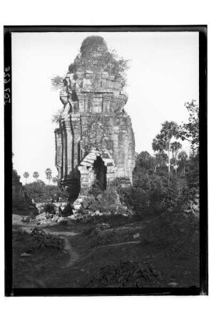 Tempelruine : Thailand. Ruine eines Tempels, 1908/1913