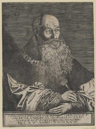 Bildnis des Georg Herzog zv Sachen