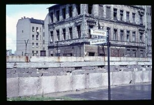 Grenze Zimmerstr. 3.6.62.