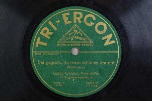 Sei gegrüßt, du mein schönes Sorrent : [Lied, op. 63] / [Komponist: Ludolf] Waldmann