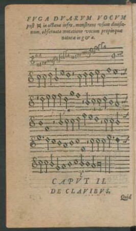Caput II. De Clavibus.