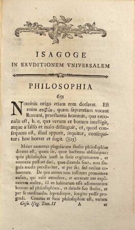 Io. Matthi. Gesneri Primae Lineae Isagoges In Ervditionem Vniversalem : Nominatim Philologiam, Historiam Et Philosophiam In Usum Praelectionum Ductae ; Accedunt Nunc Praelectiones Ipsae Per Io. Nicolaum Niclas, 2