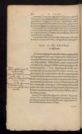 Cap. 7. De Axiomate discreto.