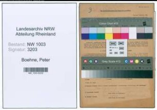 Entnazifizierung Peter Boehne , geb. 02.05.1898 ()
