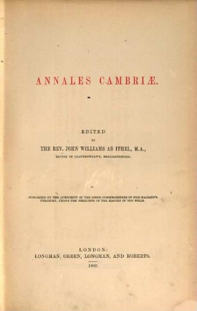 Annales Cambriae