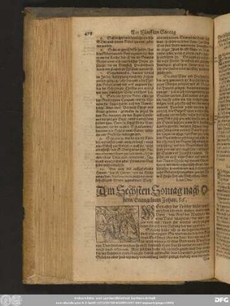 Am Sechsten Sontag nach Ostern/ Evangelium Johan. 16.