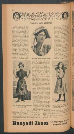 Trajes de baño modernos : Para la niña y la mujer