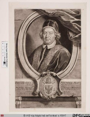 Bildnis Papst Innozenz XIII. (Michelangelo dei Conti) (reg. 8. 5. 1721 - 7. 3. 1724)