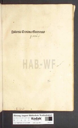 Historia Troiana Guidonis