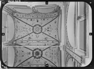 Schmalkalden. Schloß Wilhelmsburg. Schloßkirche (Weihe 1590). Decke