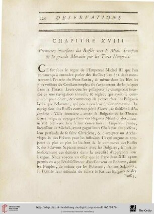 Chapitre XVIII