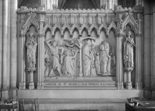 Chorrelief mit dem Leben des heiligen Valerius