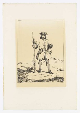 Régence, Blatt 27 der Folge "Federzeichnungen"