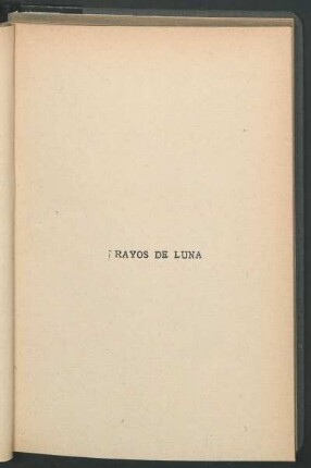 Rayos de luna