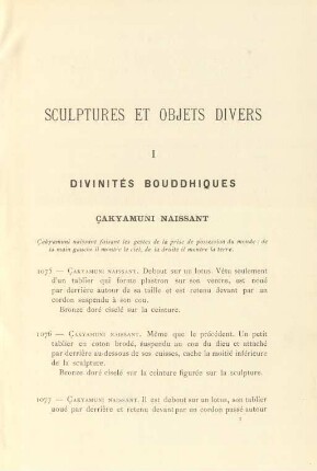 Sculptures et objets divers