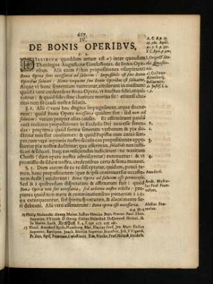 667-676, IV. De Bonis Operibus