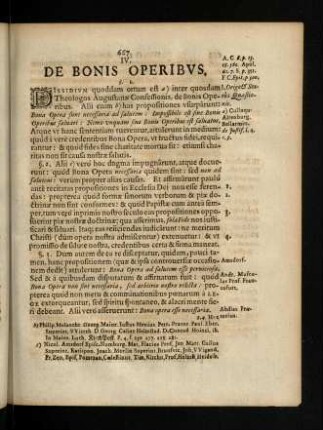 667-676, IV. De Bonis Operibus