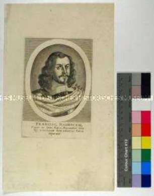 Porträt des italienischen Feldherrn und Dogen von Venedig Francesco Morosini
