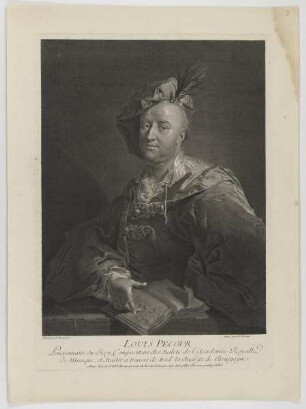 Bildnis des Louis Pecour