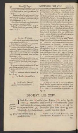 Digest. Lib. XXIV.