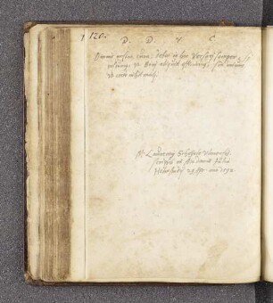M. Laurentius Scheyrle Ulmensis. – Incipit: D. D. V. C. - Omnis nostra cura debet in hoc versari semper, si possumus, ut Boni aliquid efficiamus. – Helmstedt, 29.04.1592