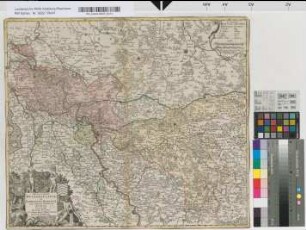 Kleve, Herzogtum, Mark, Grafschaft, Territorium: Nova et accurata Ducatus Cliviae et Comitatus Marchiae, cum finitimis Provinciis Delineatio. Cura et caelo Matthaei Seutteri. S.C. Cathol. Regiae Majest. Geogr. Augustae Vindelicor.