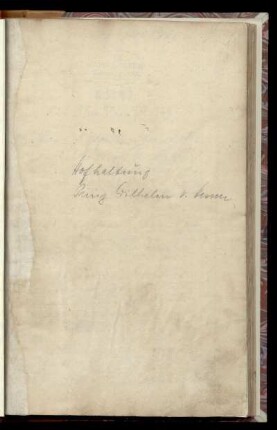 Abrechnung Hofhaltung Prinz Wilhelm, 1720/21