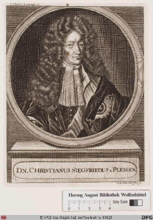 Bildnis Christian Siegfried von Plessen