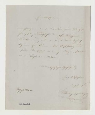 Brief von Carl Etlinger an Joseph Heller