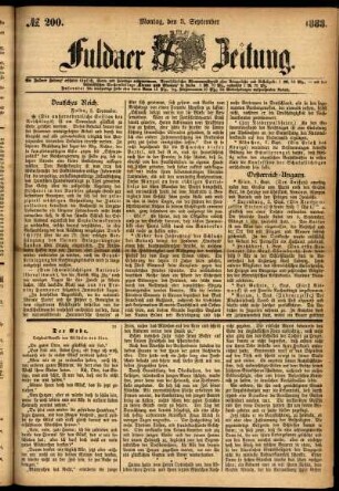 Ausgabe vom Montag, den 03. September 1883.