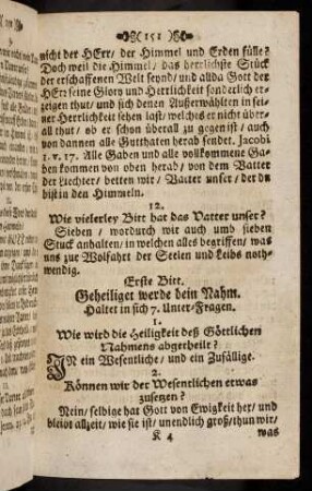 151-162, Erste - Vierdte Bitt