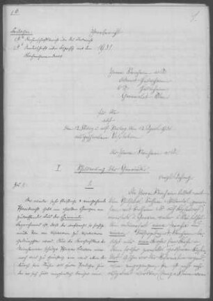 Steinheim/Albuch: Pfarrbericht 1931