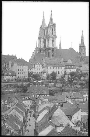 Meißen. Blick nach dem Dom