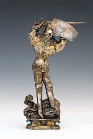 Skulptur: Heiliger Georg