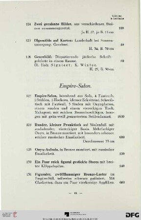 Empire-Salon (Nr. 127-148)