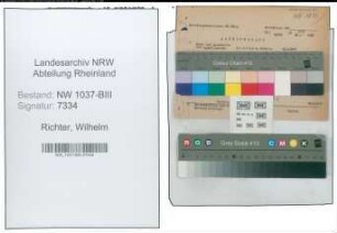 Entnazifizierung Wilhelm Richter , geb. 24.05.1902 (Krim.Beamter)