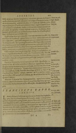 Franciscus Raphelengius.