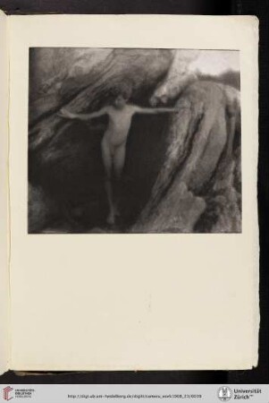 [Clarence Hudson White, X. Nude, photogravure from original negative]