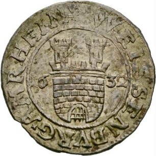 2 Kreuzer der Stadt Weissenburg