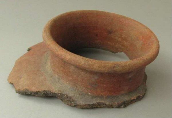 Fragment of a clay vessel